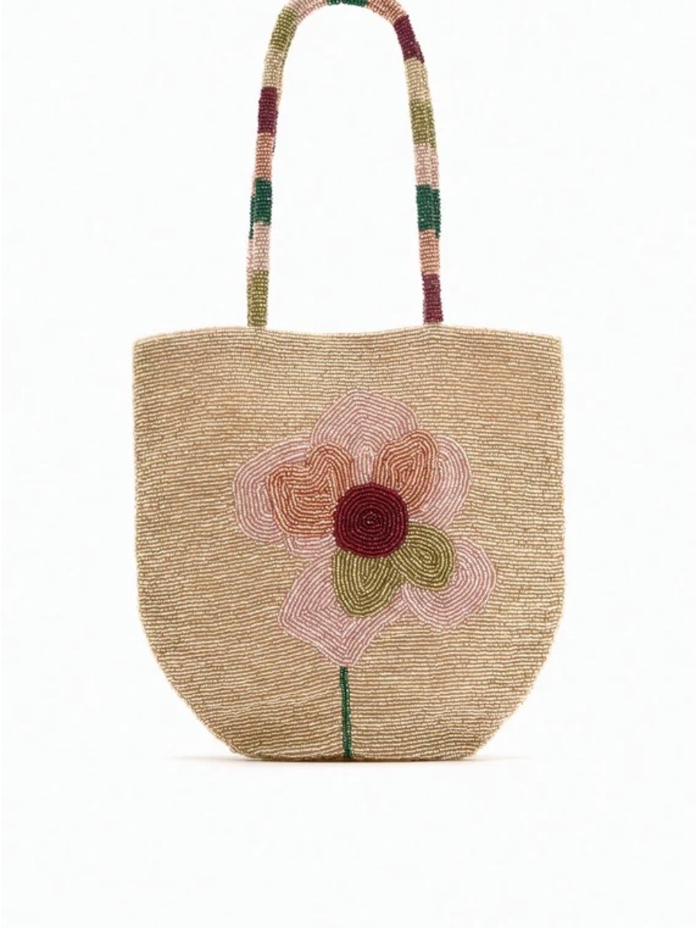 Zara Flower Beaded Bag